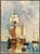 Nautical 1930s Summer Day on Holland Waters Painting For Sale - Image 3 of 4