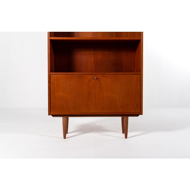 Mid-Century Modern Danish Teak Bookcase from Sejling Skabe, 1960s For Sale - Image 12 of 16