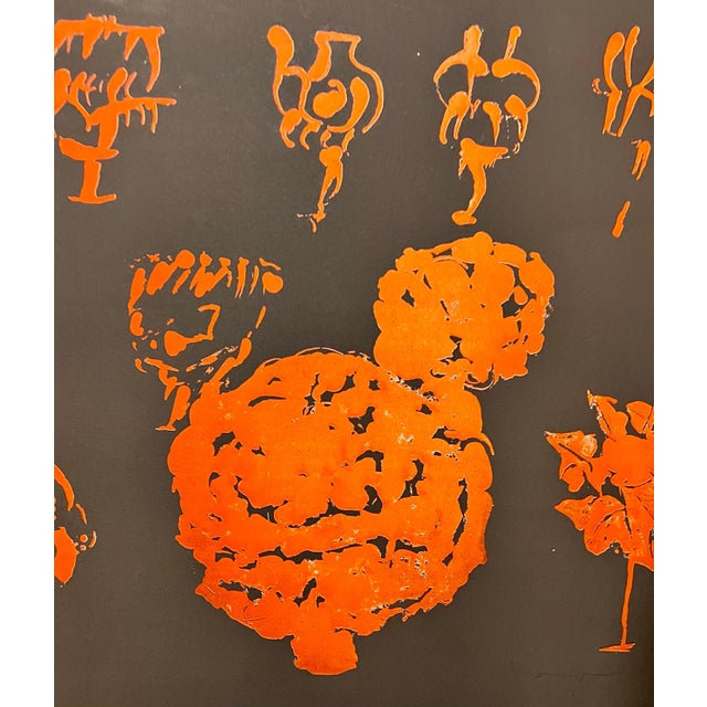 1960s Pietro Consagra, Pietro Consagra Italian Mod Abstract Expressionist Forma Art Informel Lithograph, 1960's-1970's For Sale - Image 5 of 8