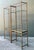 Vintage Metal and Glass Etagere Shelves - Pair For Sale - Image 12 of 12