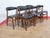 Wood Mid Century Modern Vintage Teak Danish Dining Chairs X 6 For Sale - Image 7 of 15