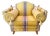 Grand Scale Neoclassical Revival Italian Maximalist Armchair With Bolsters and Tassels For Sale