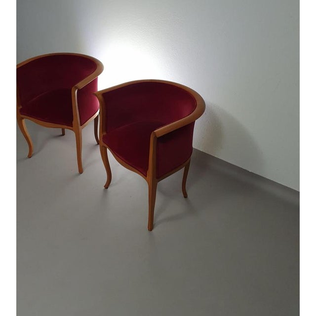 Armchairs by Otilia Ceccotti, Set of 2 For Sale - Image 3 of 14