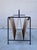 Fritz Hansen Paul McCobb for Fritz Hansen Magazine Holder, Black Steel & Tan Textile For Sale - Image 4 of 12