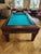 Wood Reversible Billiard Table, 1890s For Sale - Image 7 of 10