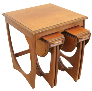 Folding Tables from G-Plan, 1970s, Set of 3