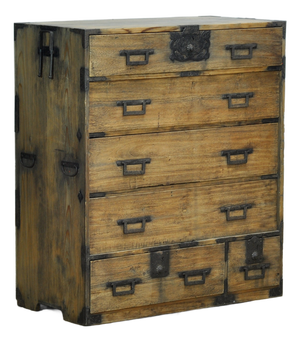 Japanese Tansu Chest of Drawers, 1870