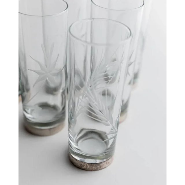 Vintage Italian Drinking Glasses, 1960s, Set of 6 For Sale - Image 8 of 11
