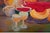 Wood Vintage Mid Century Modern Bold Colorful Fruit Bowl Still Life Realism Signed Framed For Sale - Image 7 of 12