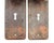 Victorian Antique Victorian Brass Dummy Door Knob Set For Sale - Image 3 of 5