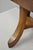 Brown Vintage Mid Century Modern Mahogany Adolf Loos Theban Style Tripod Saddle Stool For Sale - Image 8 of 17