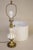 1960s Stiffel Hollywood Regency Blown Oplaescent Glass Brass Table Lamp Murano For Sale - Image 10 of 11