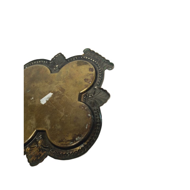 Metal Vintage Art Nouveau Tray, 1930s For Sale - Image 7 of 15