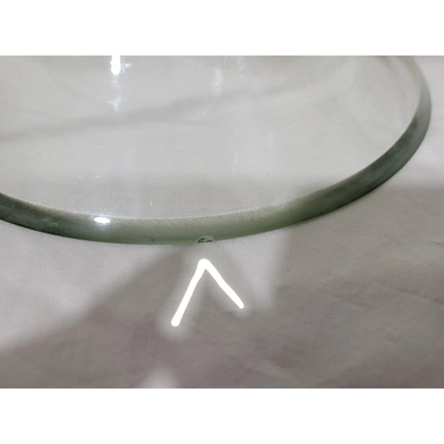 70s Gino Vistossi Murano Glass Mushroom Lamp, Unmarked For Sale - Image 9 of 9