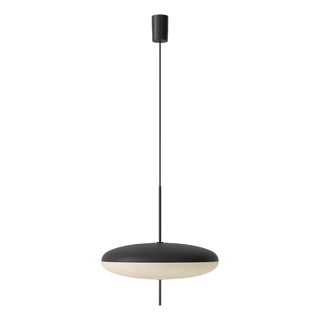 Model 2065 Lamp with Black and White Diffuser by Gino Sarfatti for Astep For Sale
