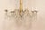 Mid 20th Century Italian Crystal & Gilt Chandelier For Sale - Image 11 of 11