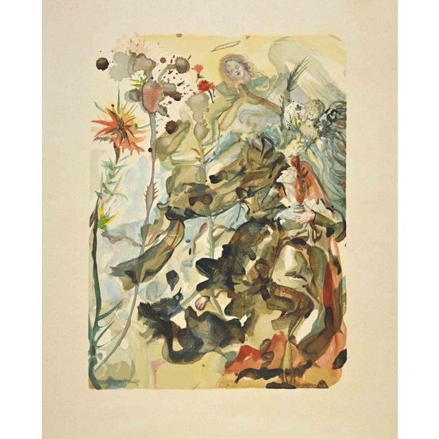 Salvador Dali, The Apparition of Saint James, Woodcut, 1963 For Sale - Image 4 of 4