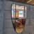 Vintage Teak Framed Mirror, Denmark, 1960 For Sale - Image 3 of 3