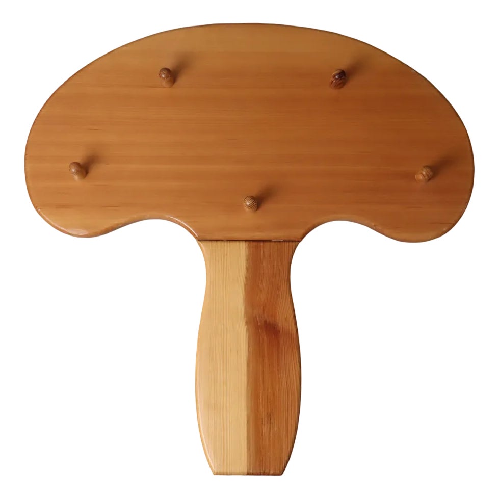 Mushroom-Shaped Cloakroom Rack, 1980s | Chairish