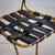 Pair of Metal Side Chairs by Gio Ponti for Casa E Giardino, Italy, 1950s For Sale - Image 10 of 11