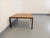 Vintage Modernist Square Coffee Table in Teak and Black Metal, 1960s For Sale - Image 10 of 16