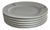 Asimmetria Slate Salad Plates by Björn Wiinblad for Rosenthal Studio Linie, 1989, Set of 6 For Sale