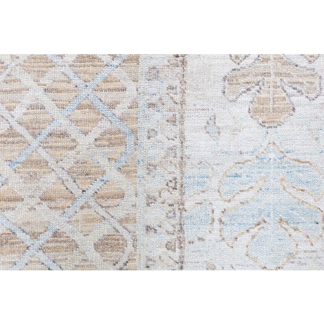 Modern traditional oriental inspired handmade rug by Doris Leslie Blau Size: 6'2" × 9'2" (187 × 279 cm) At first glance,...