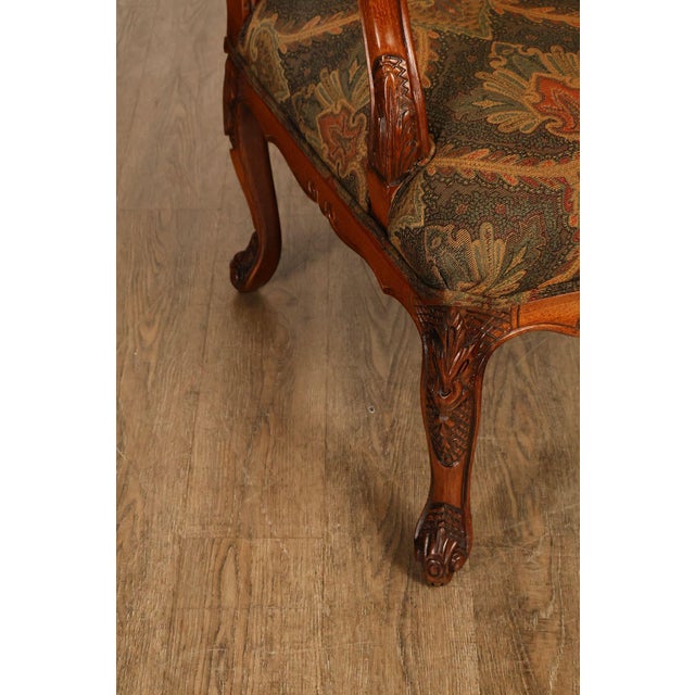 Woodmark Originals Italian Rococo Style Pair of Armchairs For Sale - Image 13 of 18