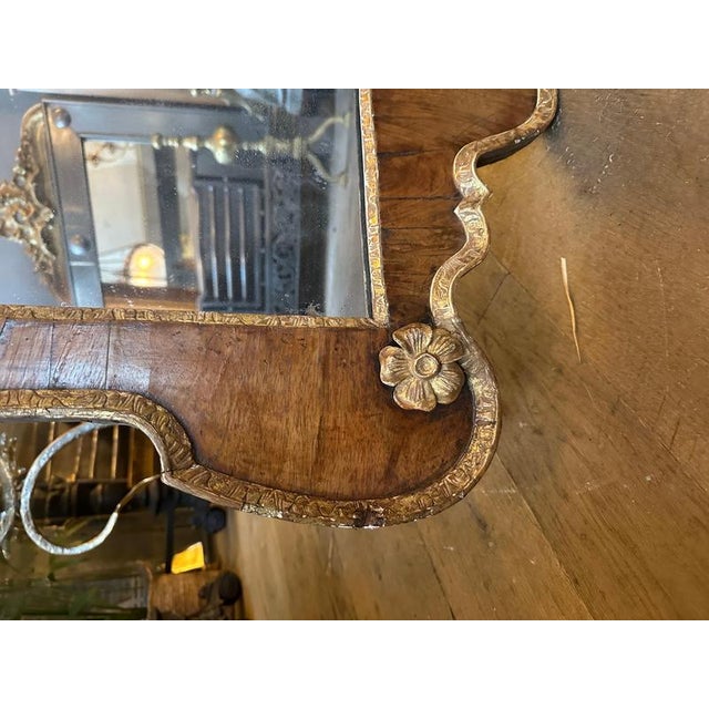 Antique Georgian Giltwood Pier Mirror, 1750 For Sale - Image 4 of 16