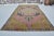 Geometric Tribal Oushak Carpet For Sale - Image 4 of 10