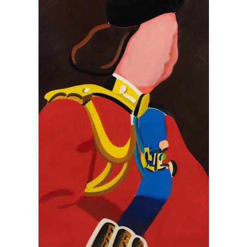 1980s Eduardo Arroyo, Regina, 1980, Oil Painting For Sale - Image 5 of 6