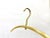 Mid-Century Modern Mid-Century Brass Clothes Hangers, 1960s, Set of 5 For Sale - Image 3 of 5