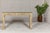 Mughal Style Painted Console Table with Foliage Carved Apron and Legs For Sale - Image 9 of 12