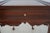 Brown Henkel Harris Cherry Queen Anne 5416 Tea Table For Sale - Image 8 of 12
