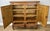 Vintage French Louis XIV Oak Sideboard with Carved Cupboard For Sale - Image 12 of 13