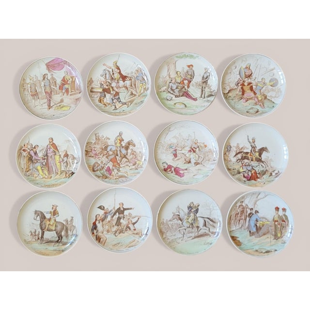 Plates from Creil & Montereau, 1890s, Set of 12 For Sale - Image 17 of 17