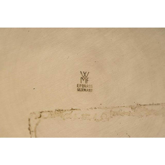 Gray Art Deco Silvered Champagne Cooler by Kurt Mayer, 1960s For Sale - Image 8 of 9