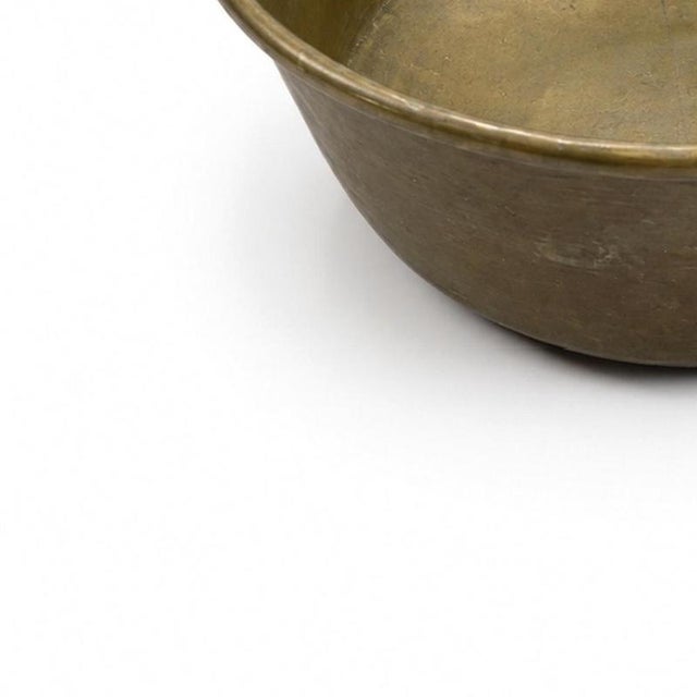 Large Vintage Portuguese Metal Pot For Sale - Image 3 of 6