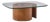 Vladimir Kagan Mid Century Walnut Snail Coffee Table For Sale