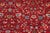 Shabby Chic Traditional Floral 1990's Pak-Persian Red/Teal Wool Rug - 9'0'' X 12'0'' For Sale - Image 3 of 9