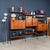 1960s Vintage 20th Century Italian Teak Modular Wall Cabinet, 1960s For Sale - Image 5 of 18