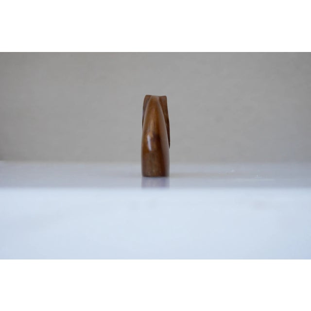 Mid-Century Scandinavian Modern Carved Teak Elephant Figurine, Denmark For Sale - Image 9 of 12