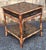 Late 20th Century Theodore Alexander Black Japanned and Ornate Bamboo Single Drawer Tier Side Table For Sale In Washington DC - Image 6 of 18