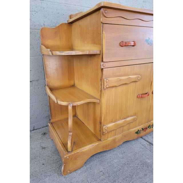 Spanish Monterey Rancho Style Buffet / Credenza by La-Fiesta Circa. 1930's For Sale - Image 3 of 15