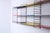 Brown Modular Metal Wall Rack by A.D. Dekker for Tomado, 1950s, Set of 13 For Sale - Image 8 of 18
