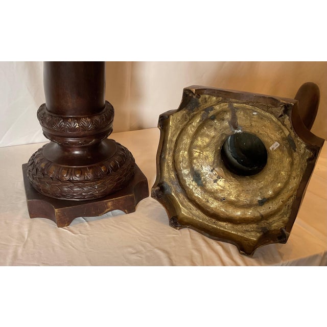 Brown Maitland Smith Bronze Horn Form Sculptures For Sale - Image 8 of 9