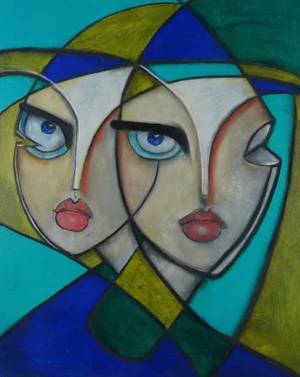 Ninth Icon: Contemporary Figurative Painting by Samantha Millington