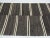 Mid-Century Modern Vintage White Striped Black Kilim Rug - 5' x 10'7" For Sale - Image 3 of 6