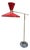 Red Floor Lamp, 1960s For Sale