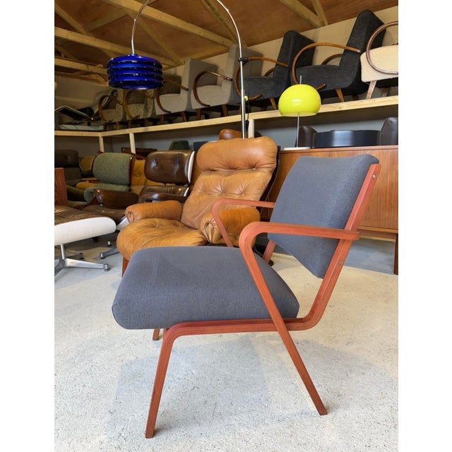 Bauhaus Easy Chair by Selman Selmanagic for VEB Deutsche Werkstätten Hellerau, 1957 For Sale - Image 4 of 18